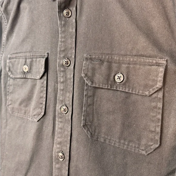 Filson Black Casual Button Down Shirt - Picture 3 of 11